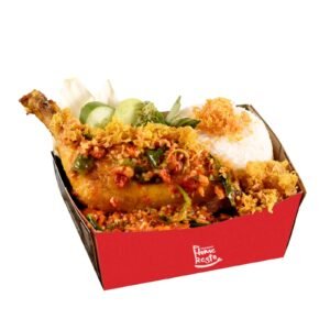 Ayam Kremes Sambal Ijo